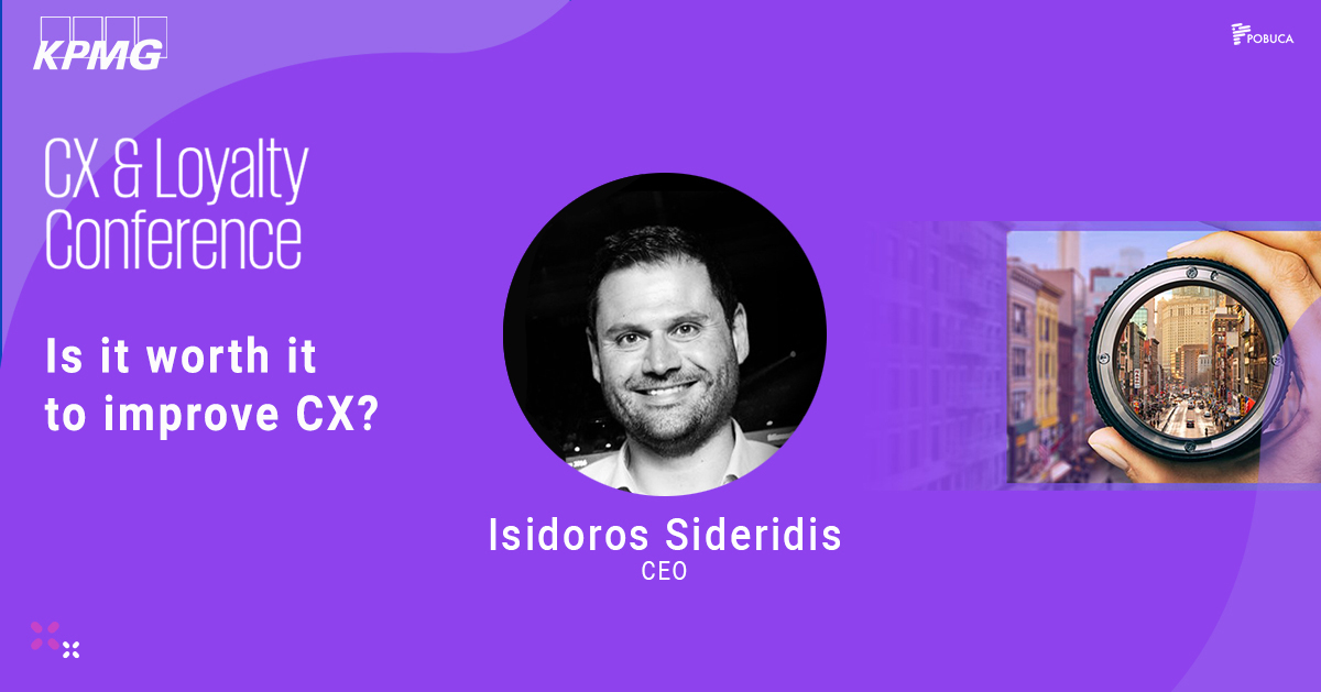 Isidoros Sideridis participated as a speaker in the “CX & Loyalty Conference”