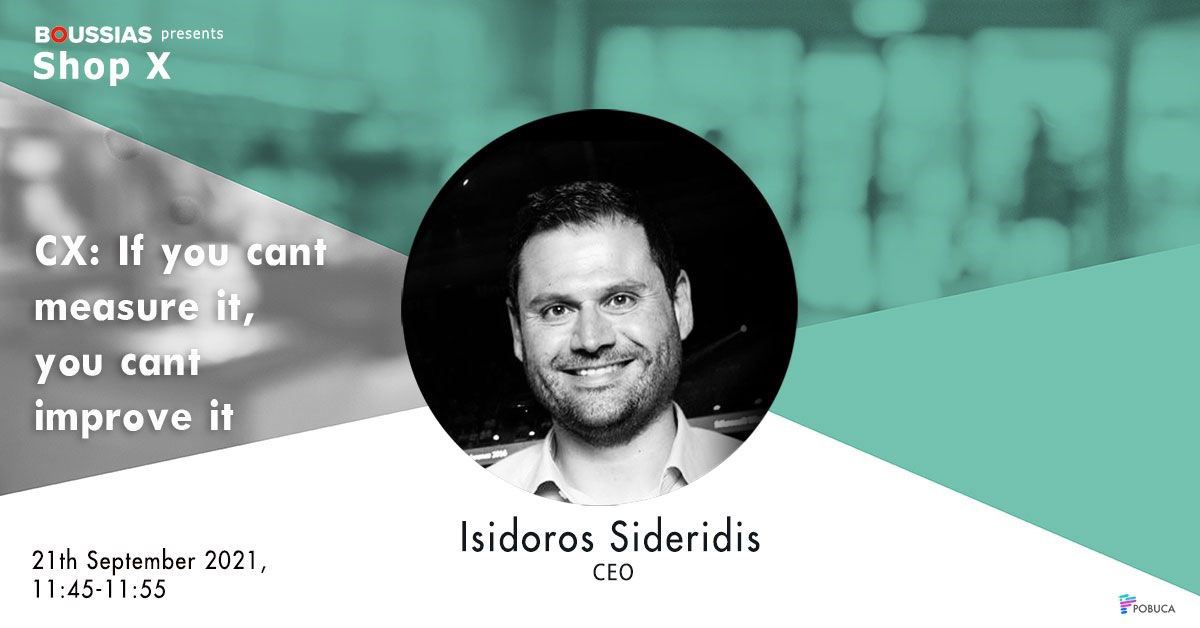 Isidoros Sideridis participates as a speaker in “Shop X”